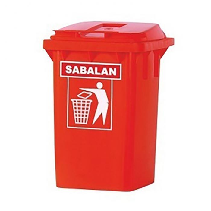 تصویر سطل زباله سبلان پلاستیک 40 لیتری مدل 208