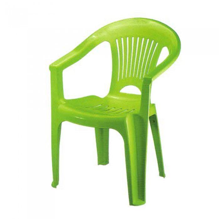 تصویر صندلی دسته دار خورشیدی ناصر پلاستیک کد 848